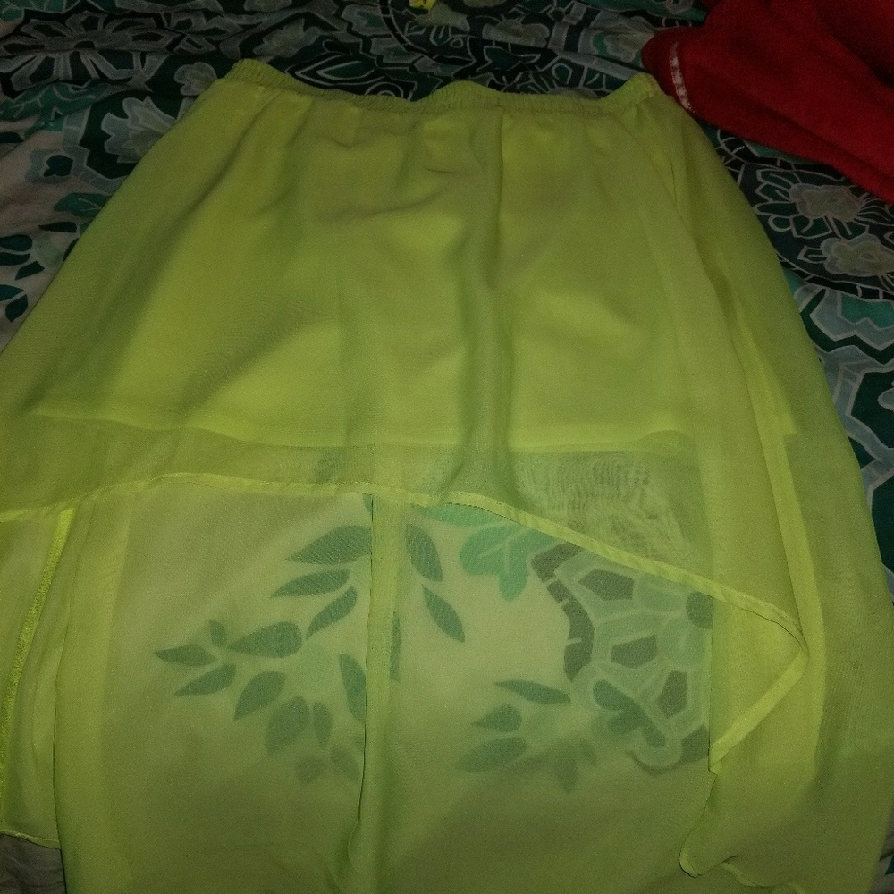 High low skirt